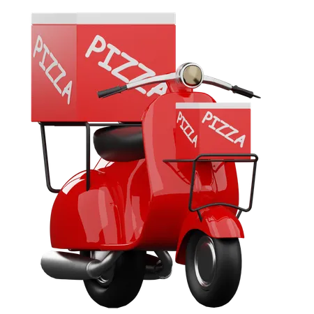 Delivery Scooter  3D Icon