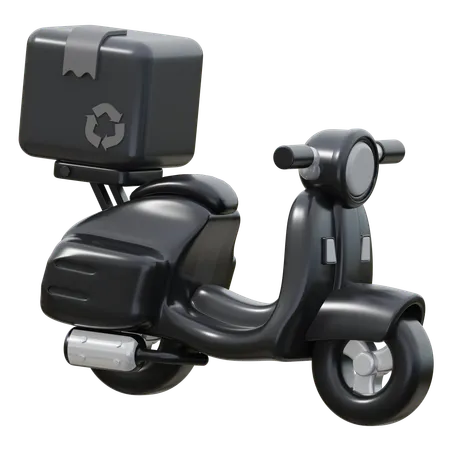 Delivery Scooter  3D Icon