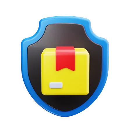 Delivery security  3D Icon