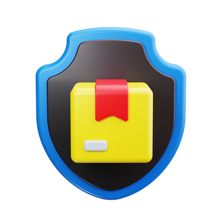 Delivery security  3D Icon