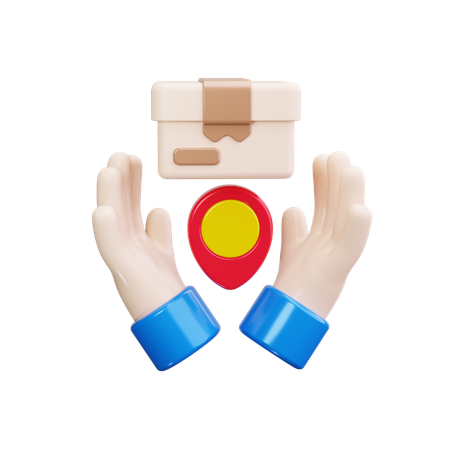 配達サービス  3D Icon
