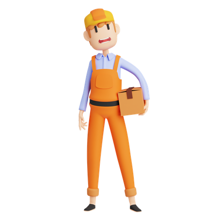 Delivery Service  3D Icon