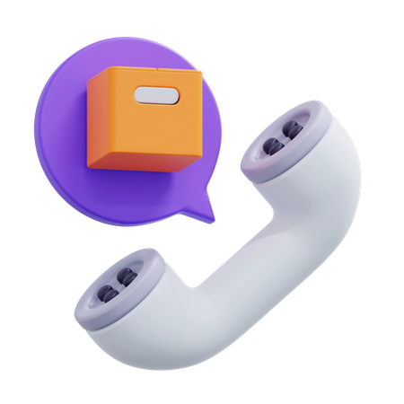 Delivery Service Center  3D Icon