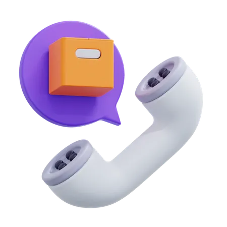 An Icon Of Delivery Service Center In 3 D Format 3D Icon