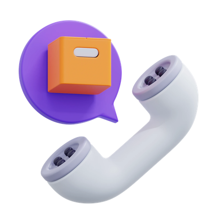 Delivery Service Center  3D Icon