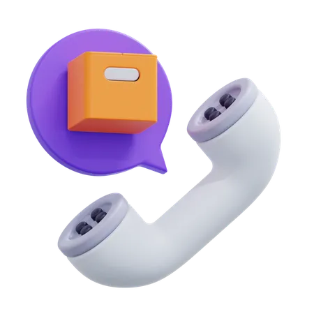 Delivery Service Center  3D Icon