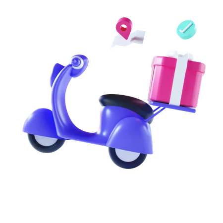 Delivery Services  3D Illustration