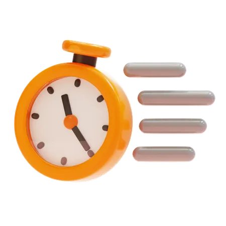 DELIVERY TIME  3D Icon