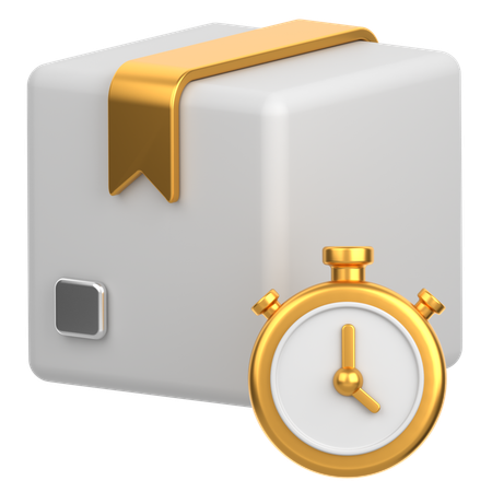Delivery Time  3D Icon