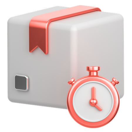 Delivery Time  3D Icon