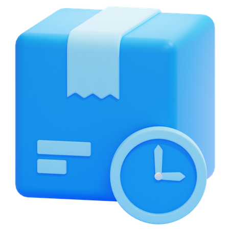 Delivery Time  3D Icon