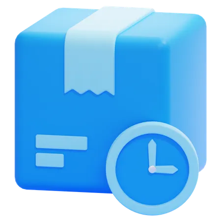 Delivery Time  3D Icon