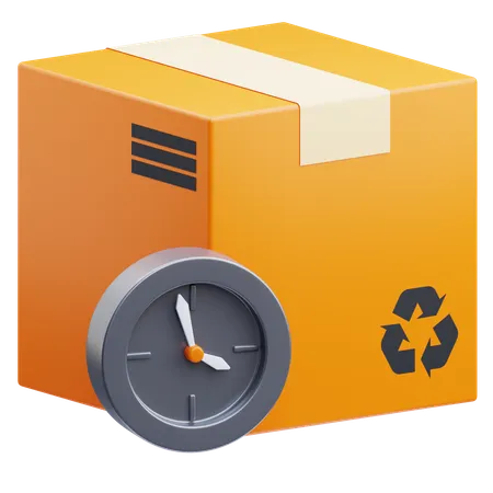 Delivery Time  3D Icon