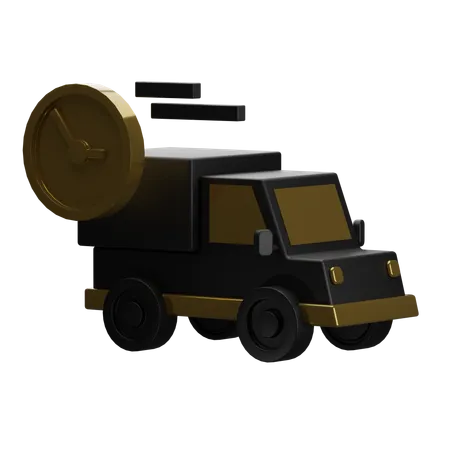 Delivery Time  3D Icon