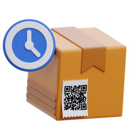 Delivery Time  3D Icon