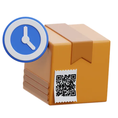 Delivery Time  3D Icon