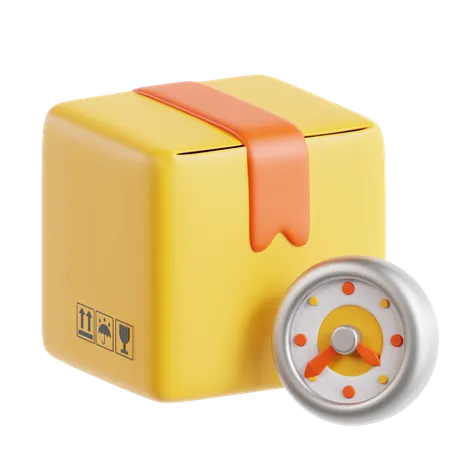 Delivery Time  3D Icon