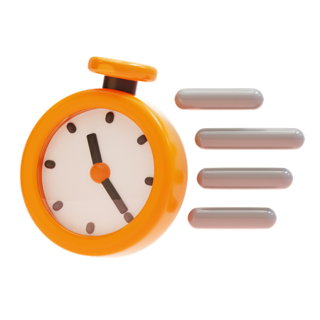 DELIVERY TIME  3D Icon