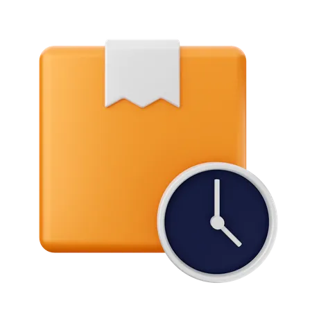 Delivery Time  3D Icon