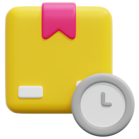 Delivery Time  3D Icon