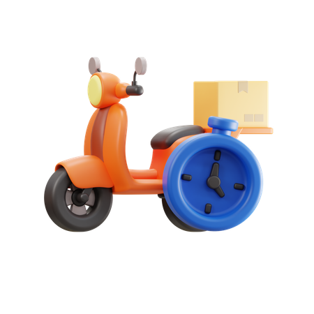 Delivery Time  3D Icon