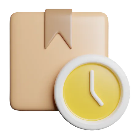 Delivery Time  3D Icon