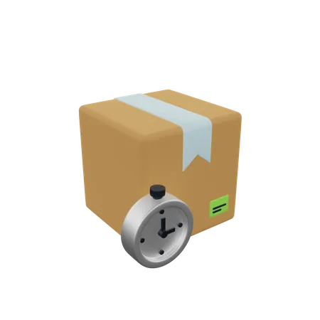 Delivery Time  3D Icon