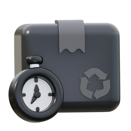 Delivery Time  3D Icon