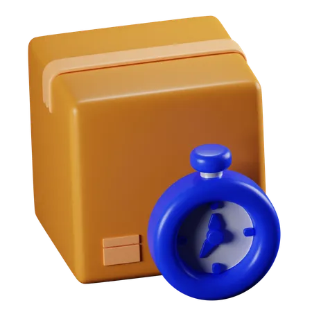 Delivery Time  3D Icon