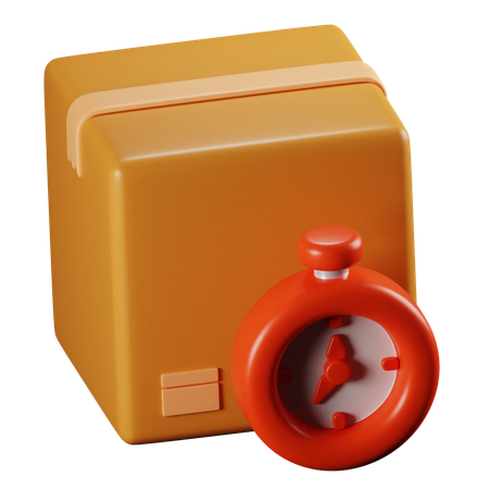 Delivery Time  3D Icon