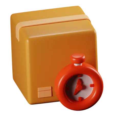 Delivery Time  3D Icon