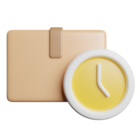 Delivery Time  3D Icon