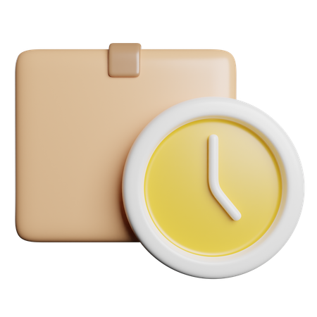 Delivery Time  3D Icon