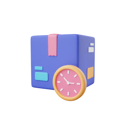 Delivery Time 3D Icon