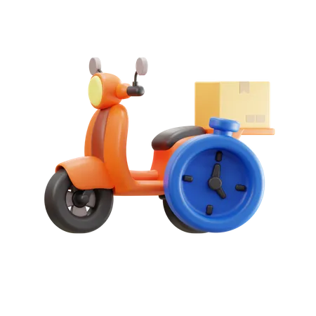 Delivery Time 3 D Illustration 3D Icon