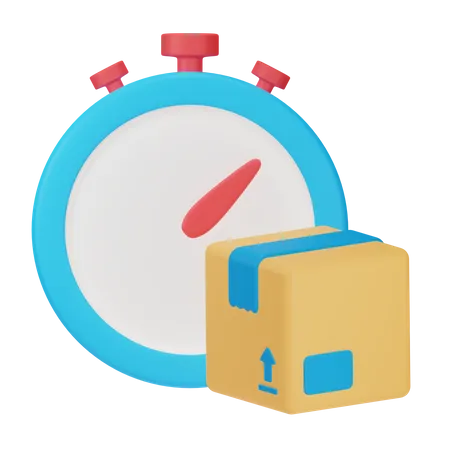 Delivery Time 3 D Delivery Service 3D Icon