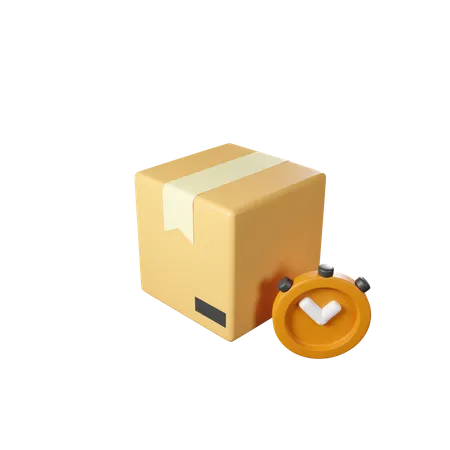 3 D Render Of Logistic Object 3D Icon
