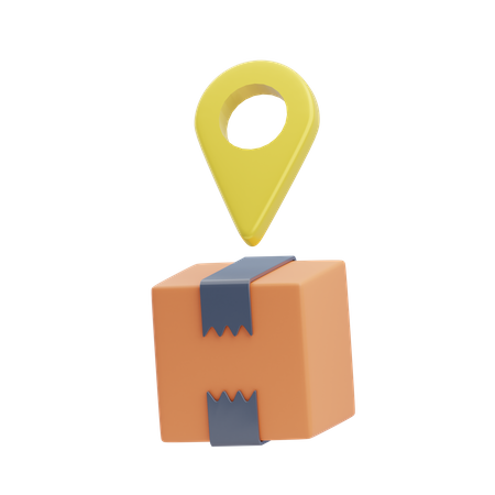 Delivery Track  3D Icon