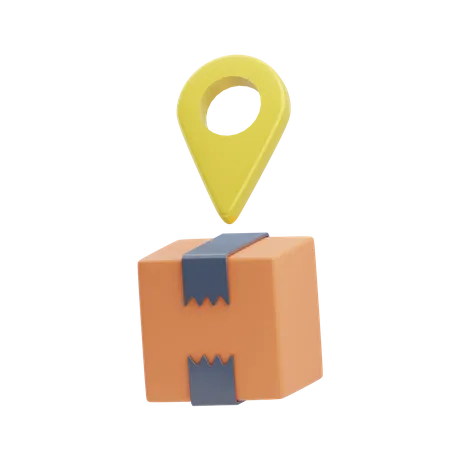 Delivery Track  3D Icon