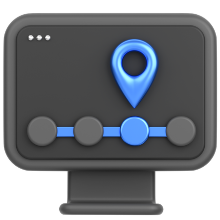 Delivery Tracker  3D Icon