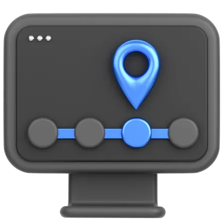 Delivery Tracker  3D Icon