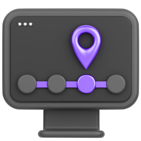 Delivery Tracker  3D Icon