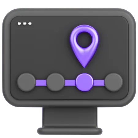 Delivery Tracker  3D Icon