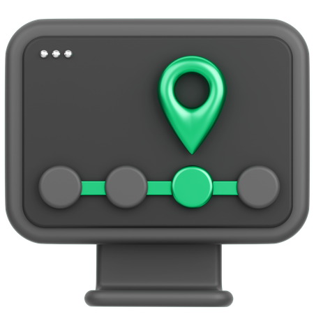 Delivery Tracker  3D Icon