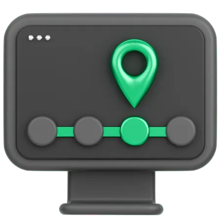 Delivery Tracker  3D Icon