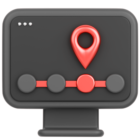 Delivery Tracker  3D Icon