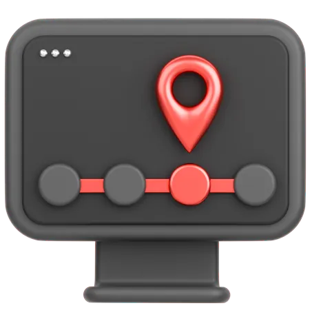 Delivery Tracker  3D Icon