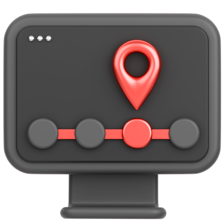 Delivery Tracker  3D Icon