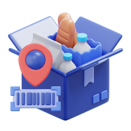 DELIVERY TRACKING  3D Icon