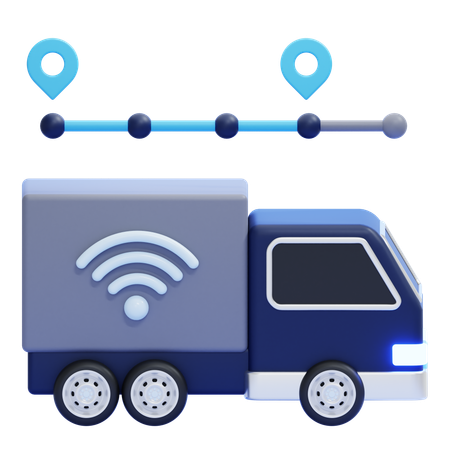 배송 추적  3D Icon